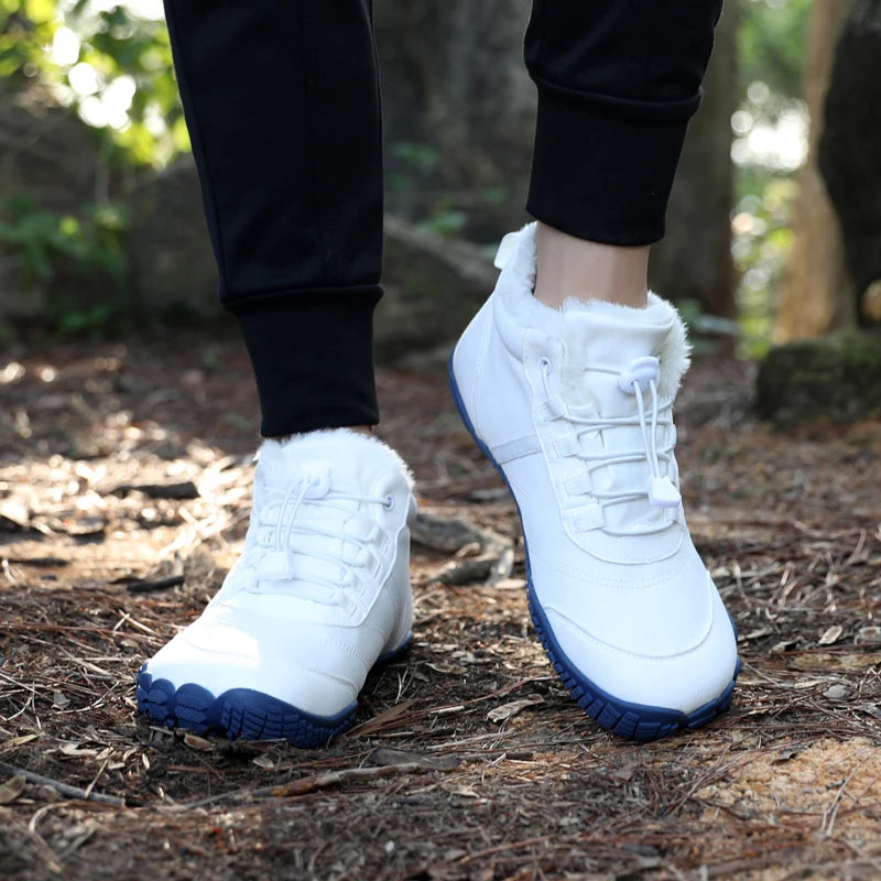VENOCON PINGKEE Wide ToeBox Barefoot Casual Shoes Men Women Minimalist Winter Snow Thermal Feet Boots Sneakers Footwear Man