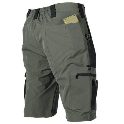 Tactical Camouflage Shorts Outdoor Work Pants Men's Multi-pocket Casual Cargo Short Pants Quick Dry Wear-resisting Shorts Male
