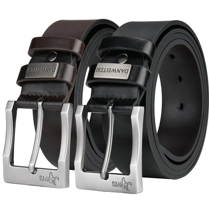 Men Belt Male High Quality Belt Men Male Strap Luxury Pin Buckle Genuine Fancy Vintage Jeans Free Shipping
