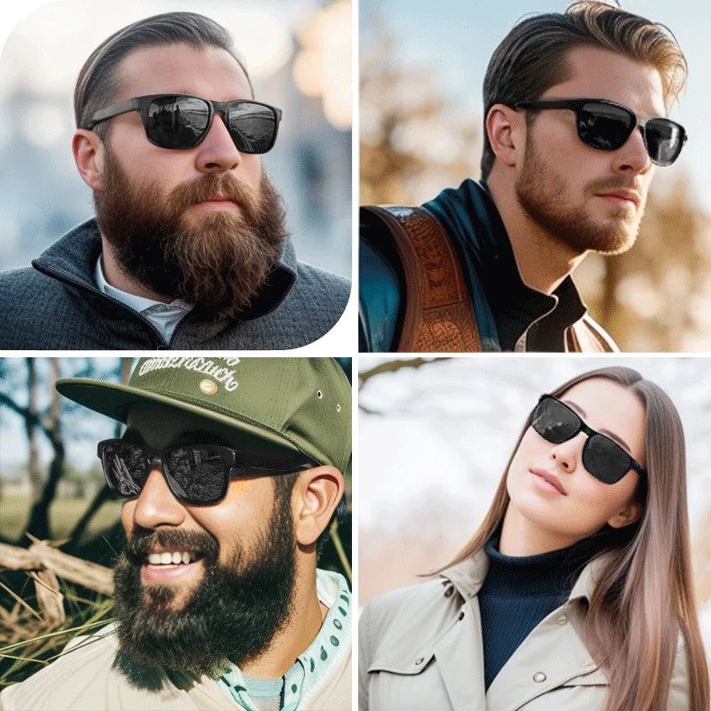 XL Size Double Extra Large Z87 Sunglasses for Big Wide Heads Men TR90 UV400 Protection Glasses 8120XL