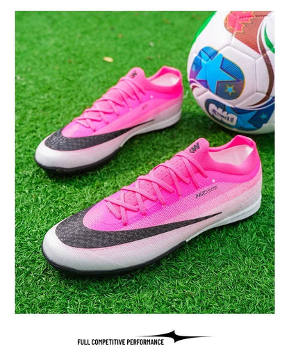 New Men Soccer Shoes Hot Sale Women Professional Football Boots Futsal Cleats Ultralight Unisex High-quality TF/FG Sneakers