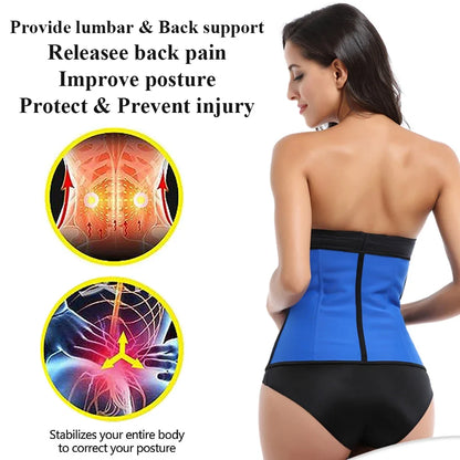 Waist Trainer corset Latex Women Plus Size Waist Cinchers Body Shaper Tummy Control  Fajas Colombianas with Hooks Slimming Belt