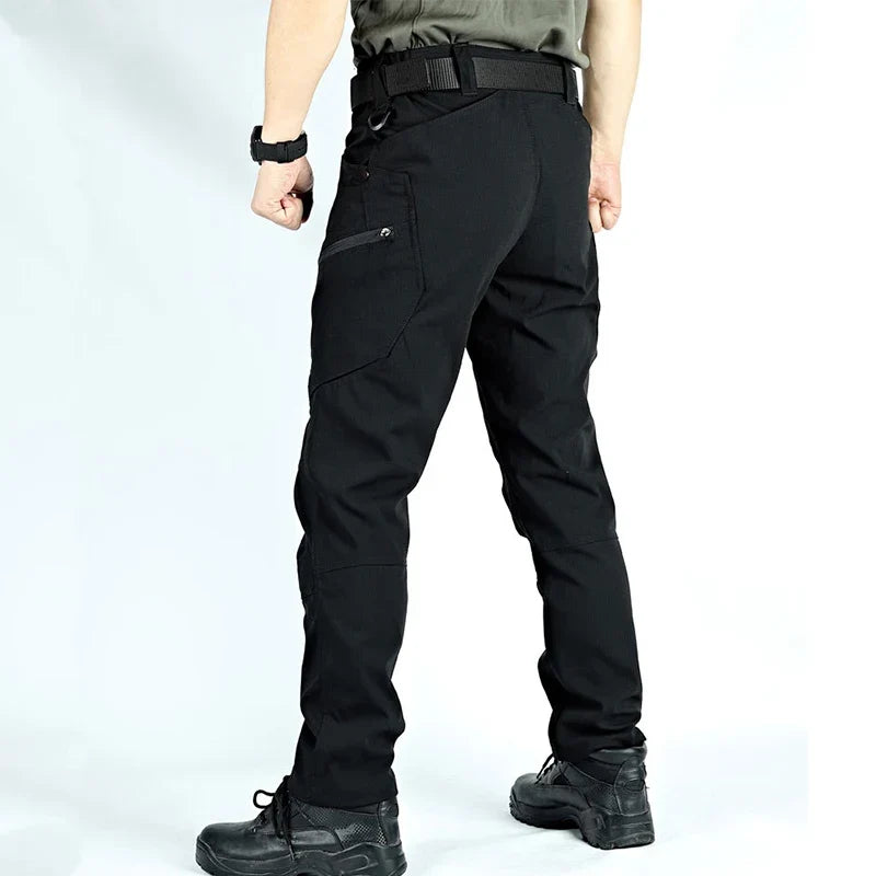Tactical Pants Men's Training Pants Multi-Pocket Cargo Pants Waterproof Quick Dry Man Trousers Outdoor Fishing Jogger Pant Male