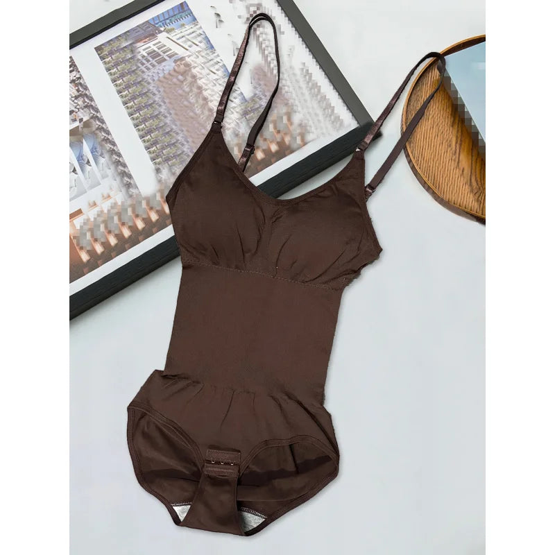 Set of 3 Solid Color Body Shaping Bodysuits Designed to Lift Arms,They Come with Matching Panties Suitable for All Seasons