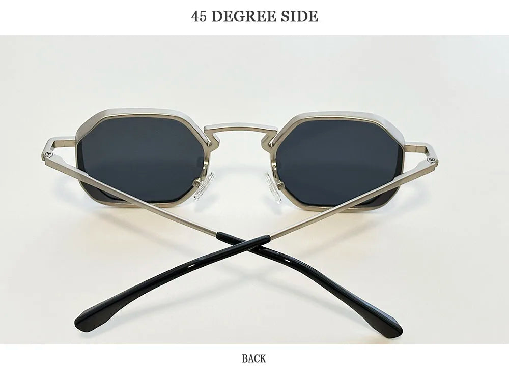 Steampunk Sunglass Men 2025 Square Sunglasses Women Trendy And Fashionable Vintage Fashion Glasses Gafas De Sol Hombre Zonnebril