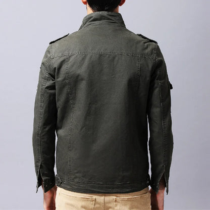 Men's Jacket Coat Casual Cotton Outdoor Quality Cotton Outwear Design Male Autumn Jacket