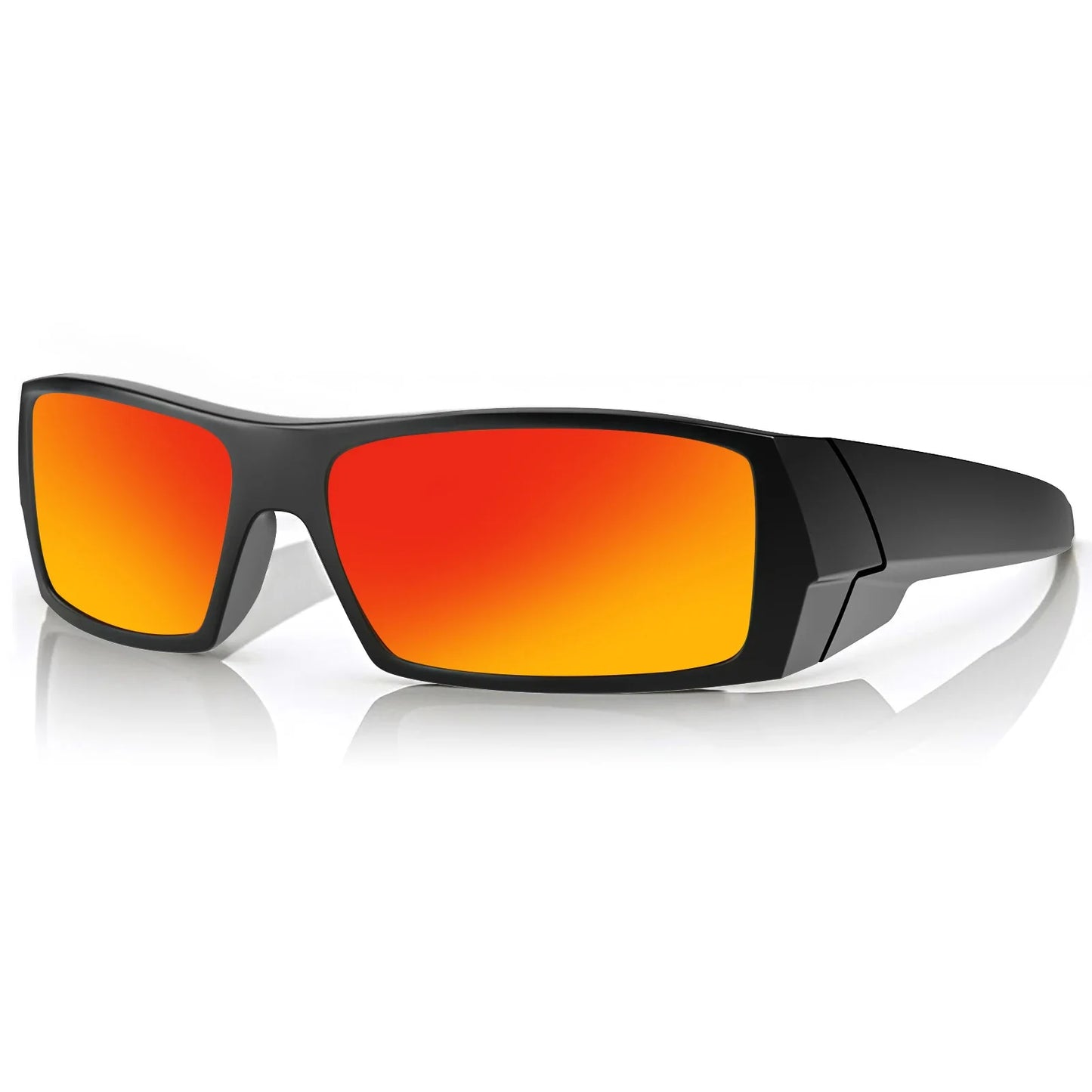 Z87 Polarized Sunglasses Men Women Wrap Around Sport Driving UV400 Retro Vintage Shield Safety Glasses 8231