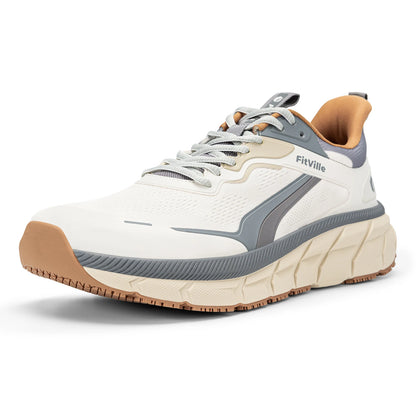 Men's Wide Toe Walking Shoes Cushioning Men's Causal Sneakers Breathable Sports Running Shoes for Men Comfortable Non