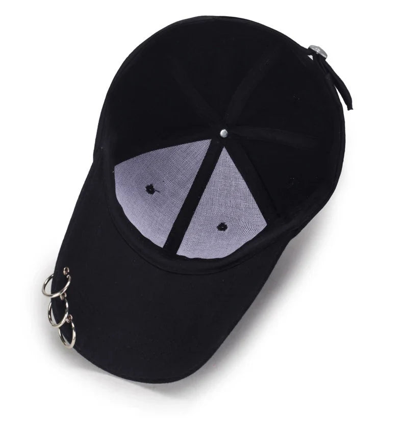 Spring And Summer New Light Plate Sunscreen Baseball Caps Men's And Women's Trend Hanging Ring Hats Casual Sun Hats Visor Hats