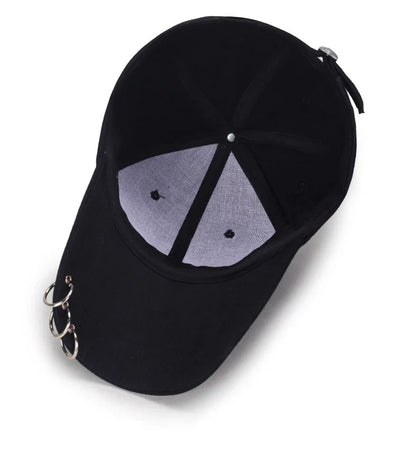 Spring And Summer New Light Plate Sunscreen Baseball Caps Men's And Women's Trend Hanging Ring Hats Casual Sun Hats Visor Hats
