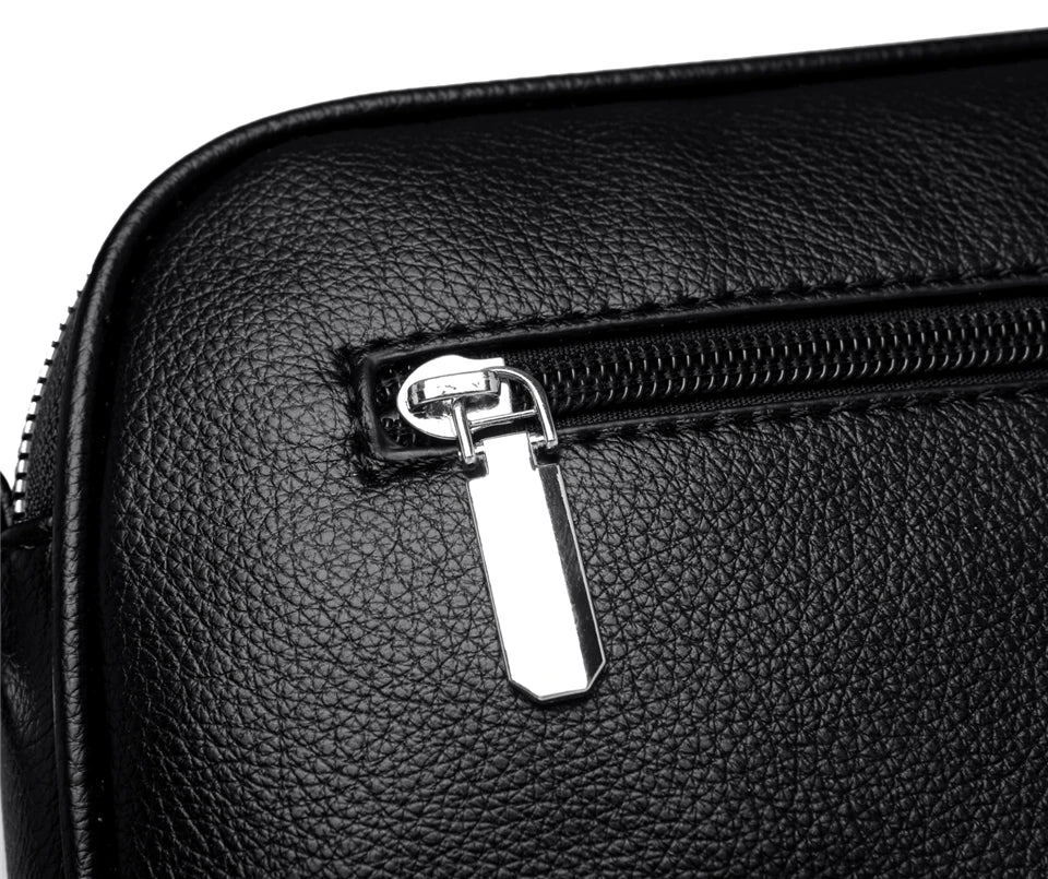 Elegant Shoulder Bag for Women Soft Leather Crossbody Bags Designer Multiple Pockets Messenger Bag Ladies Purses and Handbags