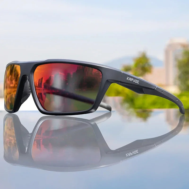 Men Fashion Polarized Sunglasses Cycling Glasses UV400 Eyewear for Men Women Driving Climbing Outdoor Sports Sunglasses