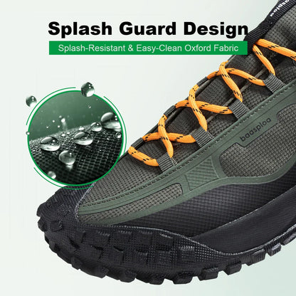 Men Hiking Shoes High Quality Comfort Soft Waterproof Male Trekking Sneakers Resistant Non-slip Outdoor Climbing Shoes