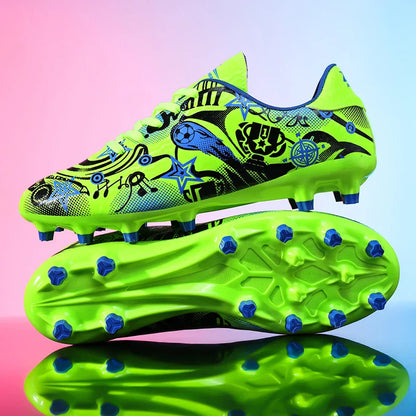 New Kids Soccer Shoes Men Original Football Shoes Indoor Professional Football Field Boots Society Cleats TF/AG Sneaker Non Slip