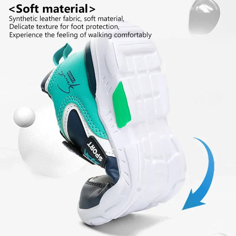 Children Running Shoes Boys Basketball Sneakers Kids Shoes Outdoor Comfortable Sports Tennis Shoes