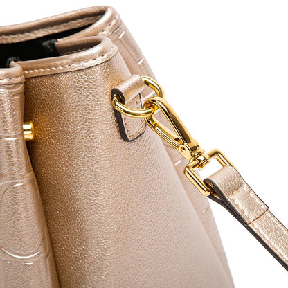 Solid Colour Design Large Capacity Women's Crossbody Bag for Daily Commuting Classic Retro Women's Shoulder Bag