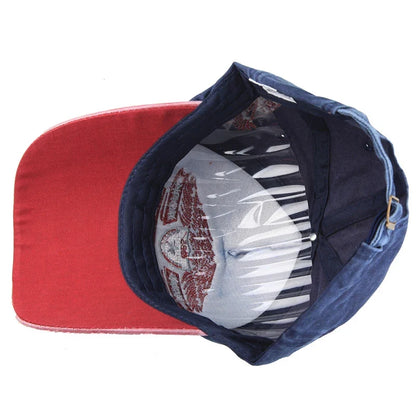 Unisex Washed Cotton Peaked Cap Fashion Letters Adjustable Snapback Baseball Caps For Men Women Hip Hop Dad Trucker Hat Bonnet