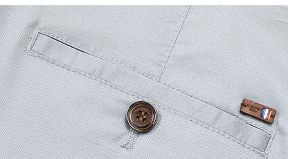 Bamboo Fiber Business Straight Pants Men's Summer Thin Classic Design Office Dress Breathable Casual Formal Trouser Man Clothes