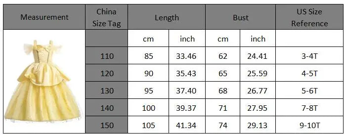 Children Costume Girl Dress Halloween Princess Cosplay Party Rapunzal Anna Elsa Birthday Clothes