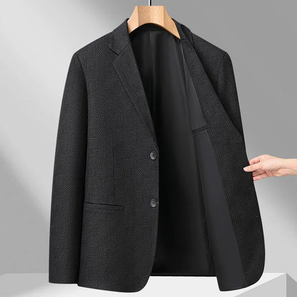 10 Colors Men's Casual Blazer 2026 Spring New Comfortable Single Breasted Suit Jacket for Men