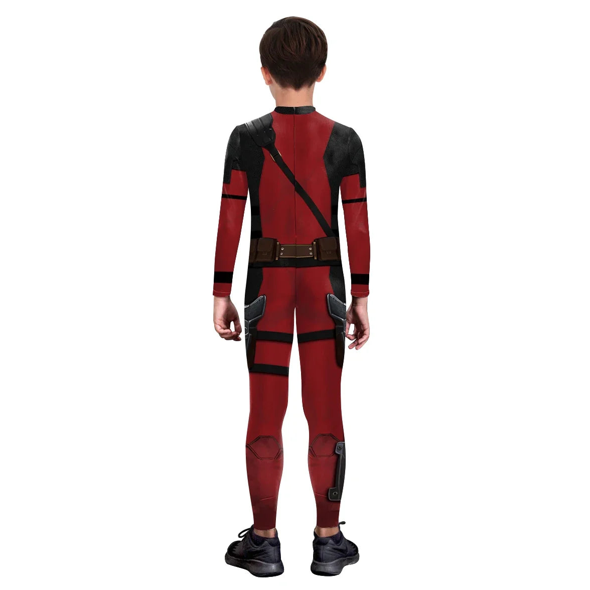 Kids Deadpool Wolverine Cosplay Costume Superhero Boys Girls Superhero Children Halloween Party Bodysuit Elastic Zenti Jumpsuits