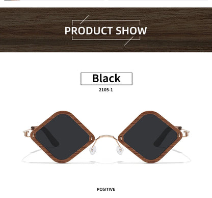 Wooden Aduit Sunglasses Brazilian rosewood Handmade Polarized Glasses Mirror Coating Lenses Eyewear With Gift Box 2105