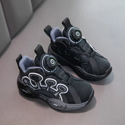 Children Fashion Sneaker Boys Casual Shoes Leather Flat Student Walking Shoes Outdoor Girl Basketball Sports Footwear Zapatillas