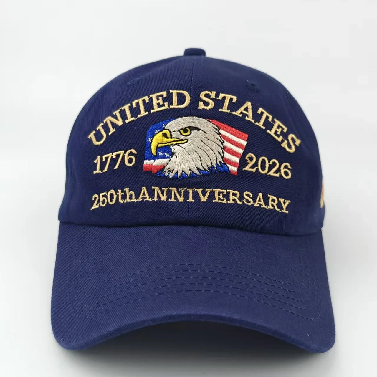 US 250th Anniversary Cap Adjustable Retro Washed Patriotic Cap US 250th Anniversary Tribute Hat Trucker Hat for Men & Women