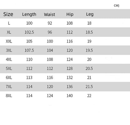 Men's Summer Cargo Pants Big Size Ice Silk Stretch Breathable Straight Leg Pants Quick Dry Elastic Lightweight Long Trousers