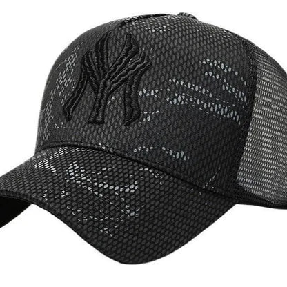 New Summer Hat Men's Letter Embroidery Versatile Couple Sunscreen Sunshade Baseball Cap Sports Tennis Hat Travel Cap Men