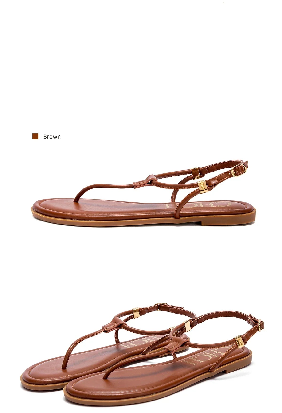 Women's Flat Sandals 2025 Summer Minimalist Toe Beach Shoes Vacation Outdoor