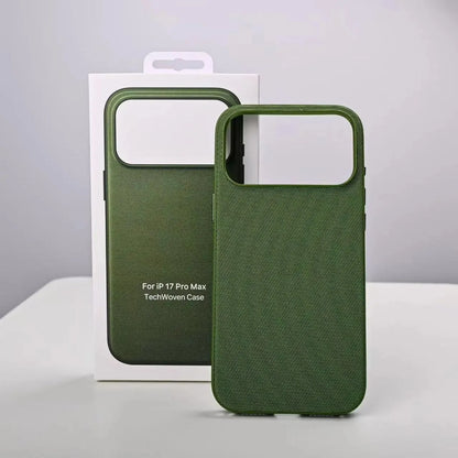 New Luxury Technology Woven Anti-scratch Case For iPhone 17 Pro Max 17 Pro For Magsafe Magnetic Wireless Charging Cover with box