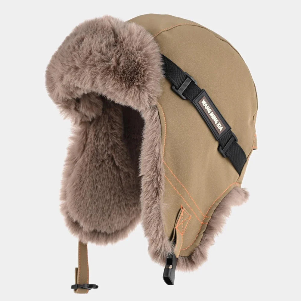 Russian Hat New Thick Warm Soft Fur Winter Hats Men Women Windproof Snow Ski Trapper Earflap Cap Male Female Bomber Hat