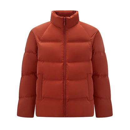 Unisex Puffer High Loft Down Stand Collar Warm Fit Waterproof Windproof Stain Resistant 2026 Couple Style Outerwear