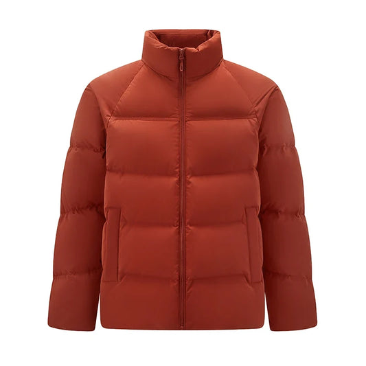 Unisex Puffer High Loft Down Stand Collar Warm Fit Waterproof Windproof Stain Resistant 2026 Couple Style Outerwear