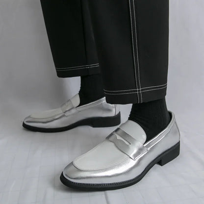 Men Shoes for Wedding Moccasins 2025 New Loafers for Men Breathable Man Slip on Flats Leisure Walk Driving Shoes Walking Shoes
