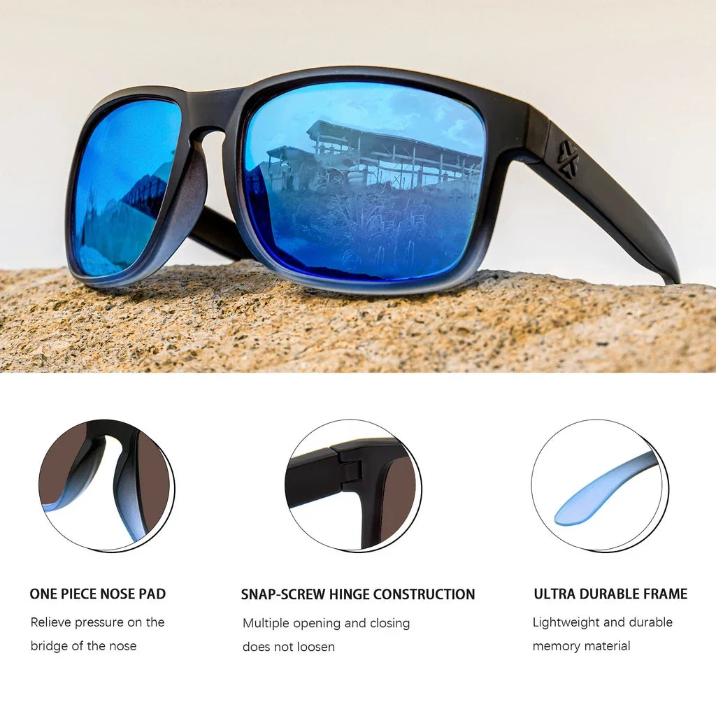 Polarized Sunglasses for Men and Women, Driving Cycling Running UV400 Protection Sun Glasses 8120