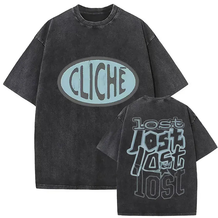 MGK Lost Americana Tour 2025-2026 Vintage Washed T Shirt Men Women Summer Fashion Cotton Short Sleeve T-shirt Fans Gift Clothing