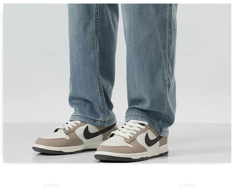 New Summer Thin Soft Lyocell Fabric Men's Jeans Classic Straight Denim Pants Work Wide Leg Casual Trousers Male Big Size 40 42