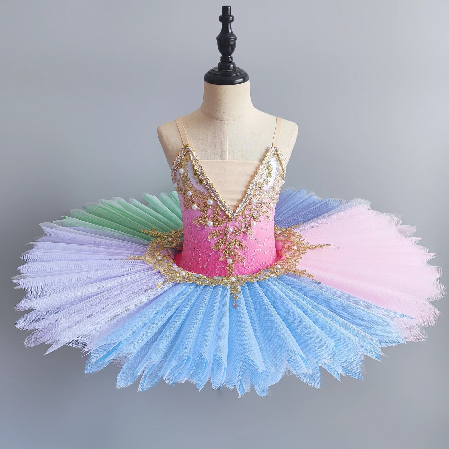 Princess Performance Fairy Tutu Kids Clothes Ballet Leotards for Girls Dress Stage Costumes Dance Wear Summer Children Clothing