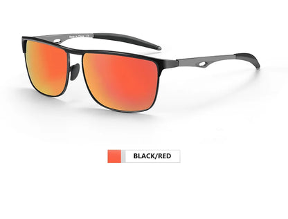 Metal Men Sunglasses Polarized UV400 Protection for Driving Fishing Hiking Golf Everyday Use