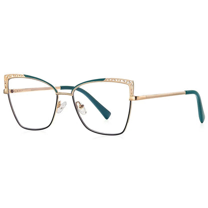 Fashion optical Frame Brand Design Women Eyeglasses Can Customized Prescription Anti-blue Light Prescription Glasses 3106