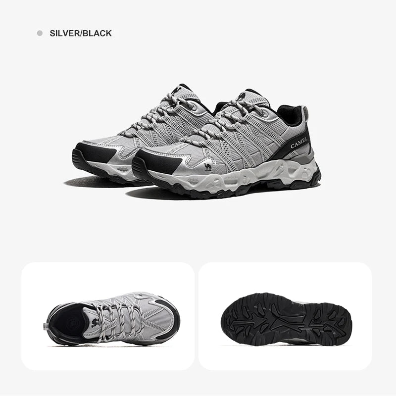 Unisex Hiking Shoes Breathable Outdoor Sports Sneakers Non-Slip Trekking Footwear for Men And Women Waterproof