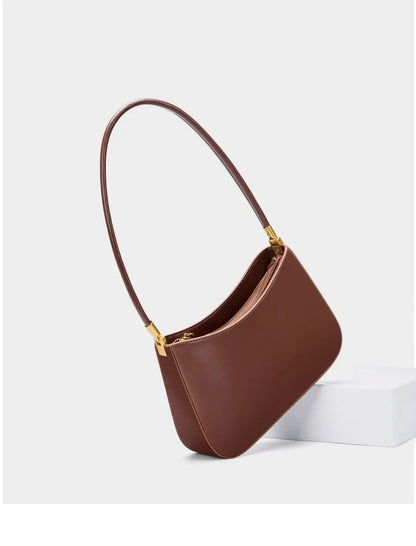 Female shoulder bag genuine cow leather bag handbags women luxury women minimalism bag for ladies crossbody bag