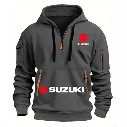 Men's Hoodie Outdoor Motorcycle Riding Suit: Soft, Comfortable, Breathable, Stylish Autumn/Winter Style