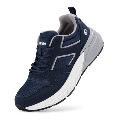 Newest Running Shoes for Men Wide Width Sneakers with Arch Support for Flat Feet Heel Pain Relief Plantar Fasciitis