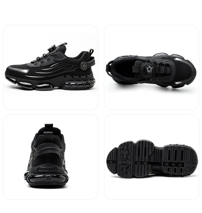 Indestructible Steel Toe Protective Safety Shoes Slip Resistant Abrasion Resistant Work Shoes Men Tough Comfortable Sneaker ﻿