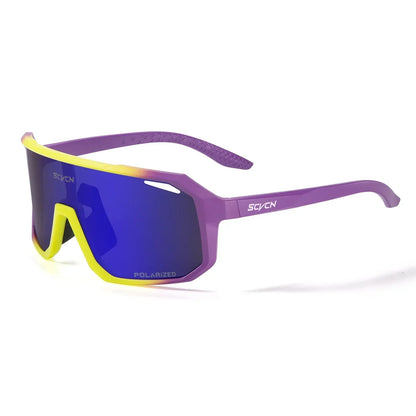 Yellow Polarized Sunglasses for Driving Night Vision Cycling Glasses Fashion MTB Mountain Bike Men Women Casual Glasses