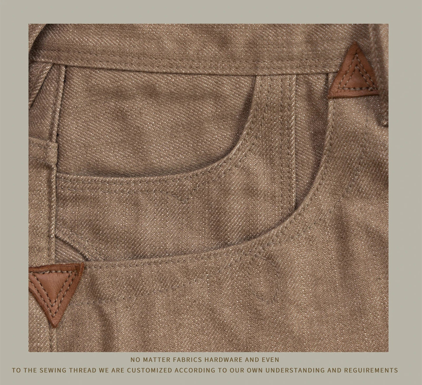 Dyed Jeans Loose Straight Heavy Selvedge Denim Pants Buckle Tooling Trousers 634