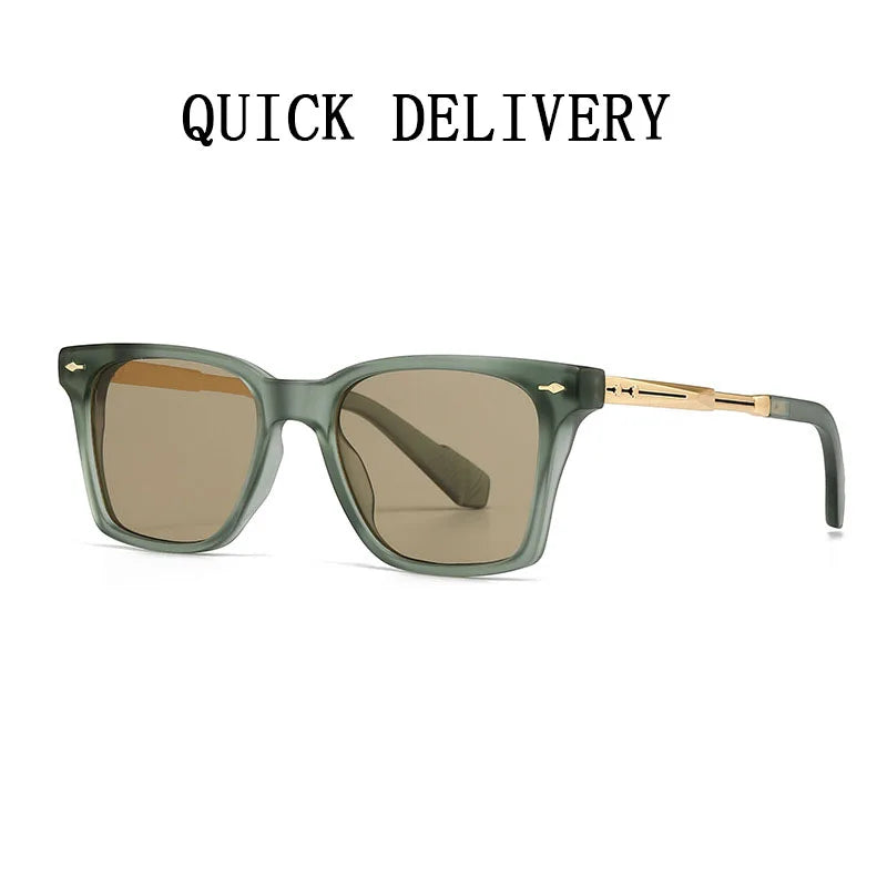 Fashion Sunglasses Women 2025 Vintage Square Sunglass Men Retro Glasses Dropshipping Gafas De Sol Hombre Lunette Soleil Femme